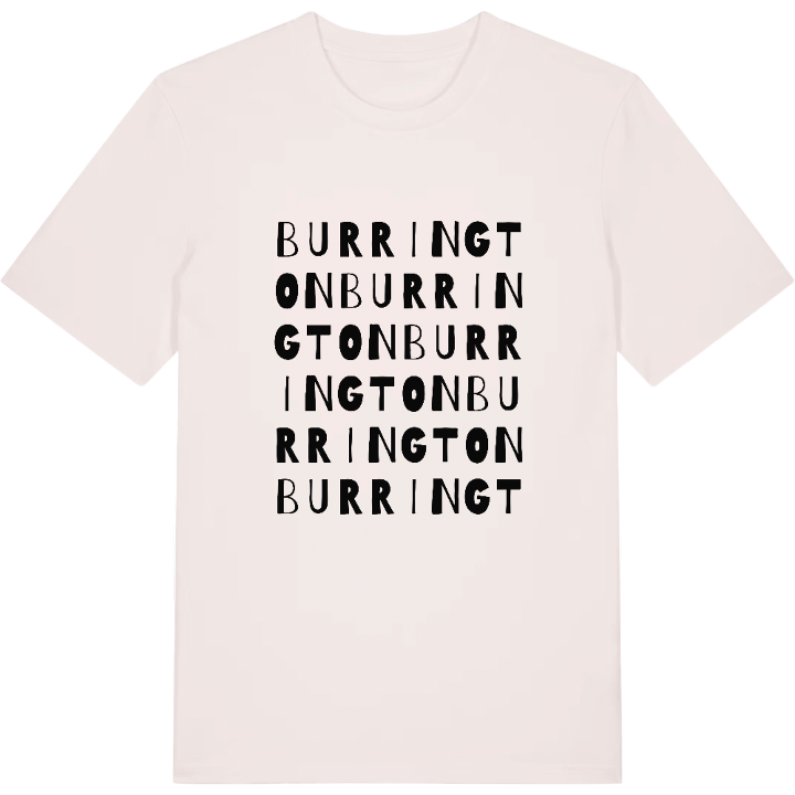 Burrington ordlek t-shirt – t-shirt från PinShirt