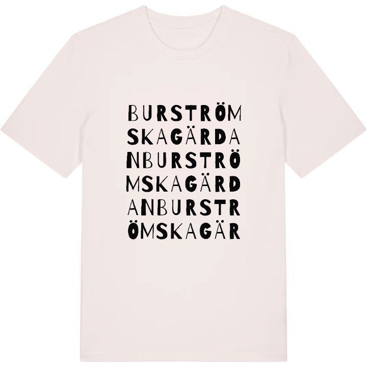 Burströmska Gärdan ordlek t-shirt – t-shirt från PinShirt