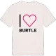 Jag älskar Burtle t-shirt stort tryck