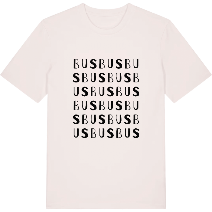 Bus ordlek t-shirt – t-shirt från PinShirt