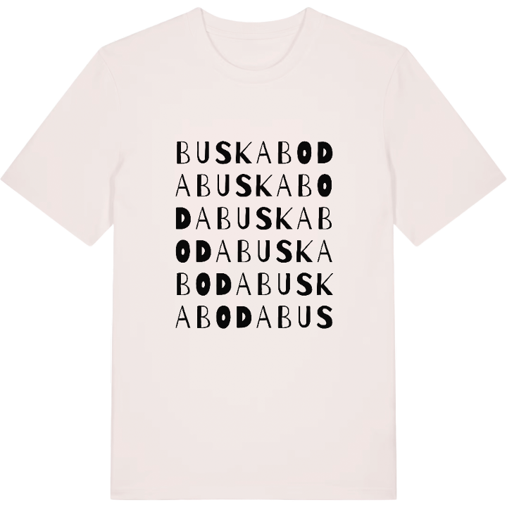 Buskaboda ordlek t-shirt – t-shirt från PinShirt