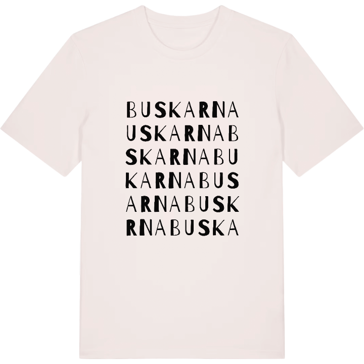 Buskarna ordlek t-shirt – t-shirt från PinShirt