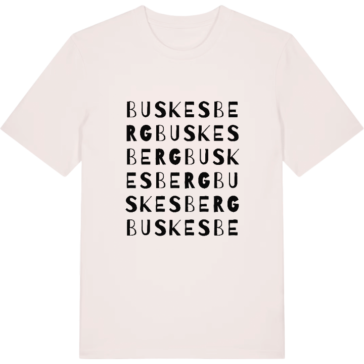 Buskesberg ordlek t-shirt – t-shirt från PinShirt