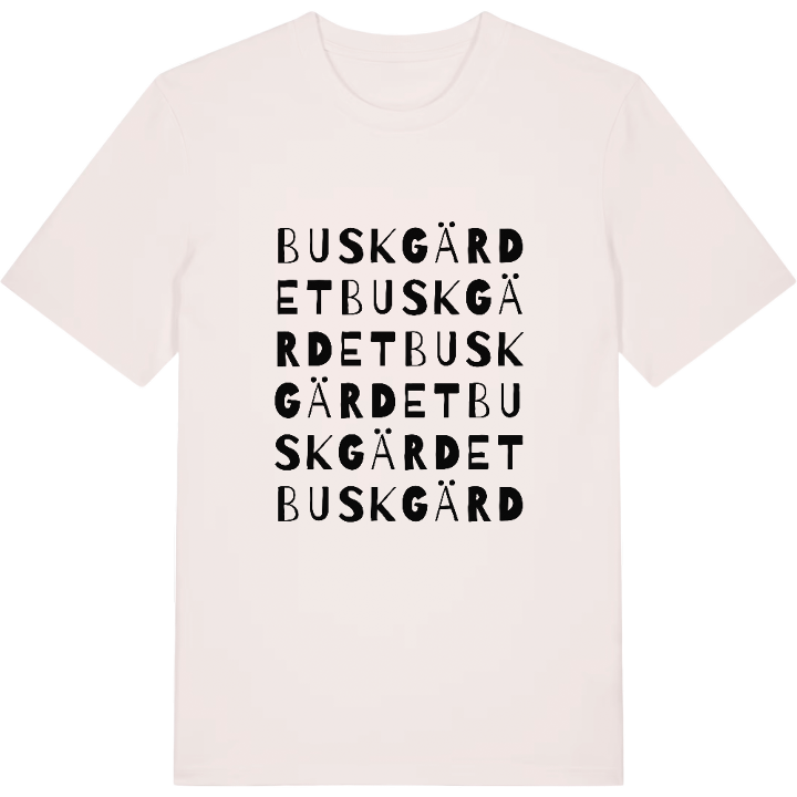 Buskgärdet ordlek t-shirt – t-shirt från PinShirt