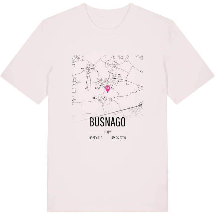 Busnago karta t-shirt – t-shirt från PinShirt
