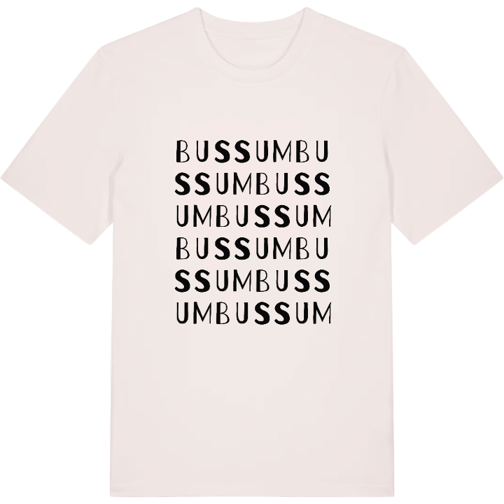 Bussum ordlek t-shirt – t-shirt från PinShirt