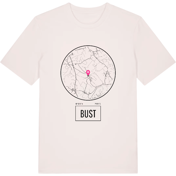 Bust t-shirt – t-shirt från PinShirt