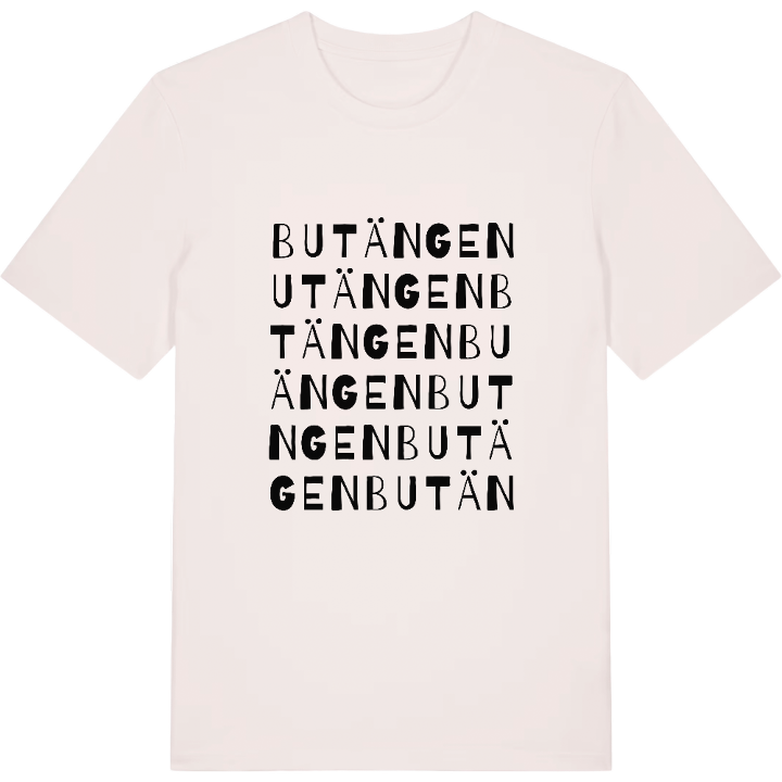 Butängen ordlek t-shirt – t-shirt från PinShirt