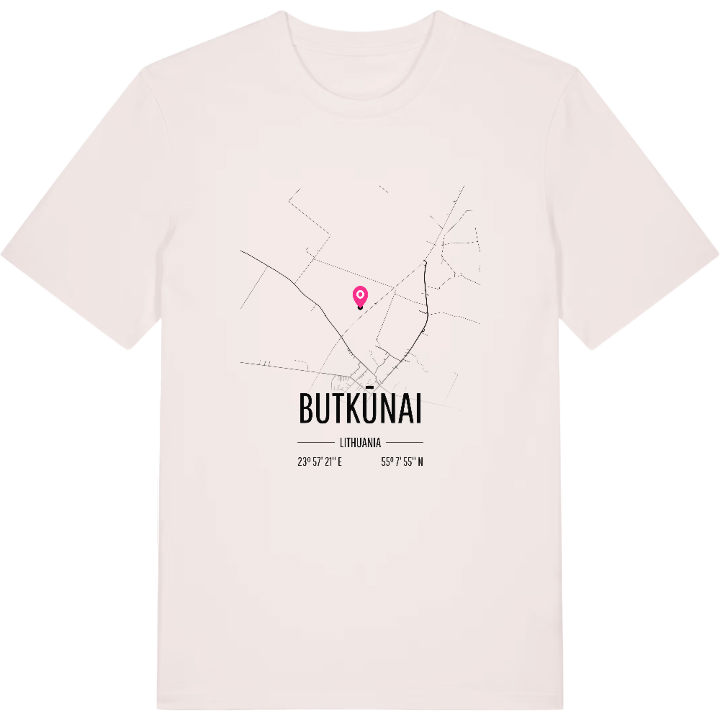 Butkūnai karta t-shirt – t-shirt från PinShirt