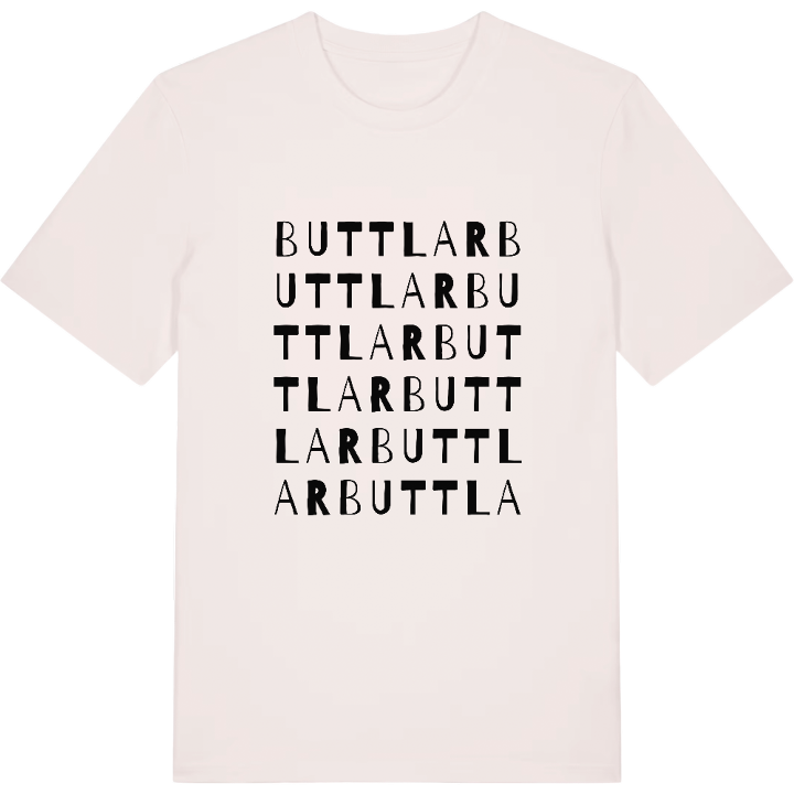 Buttlar ordlek t-shirt – t-shirt från PinShirt