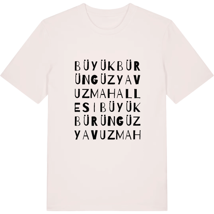 Büyükbürüngüz Yavuz Mahallesi ordlek t-shirt – t-shirt från PinShirt