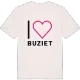 Jag älskar Buziet t-shirt stort tryck