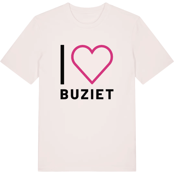 Jag älskar Buziet t-shirt stort tryck – t-shirt från PinShirt