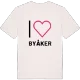 Jag älskar Byåker t-shirt stort tryck