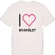 Jag älskar Byamålet t-shirt stort tryck