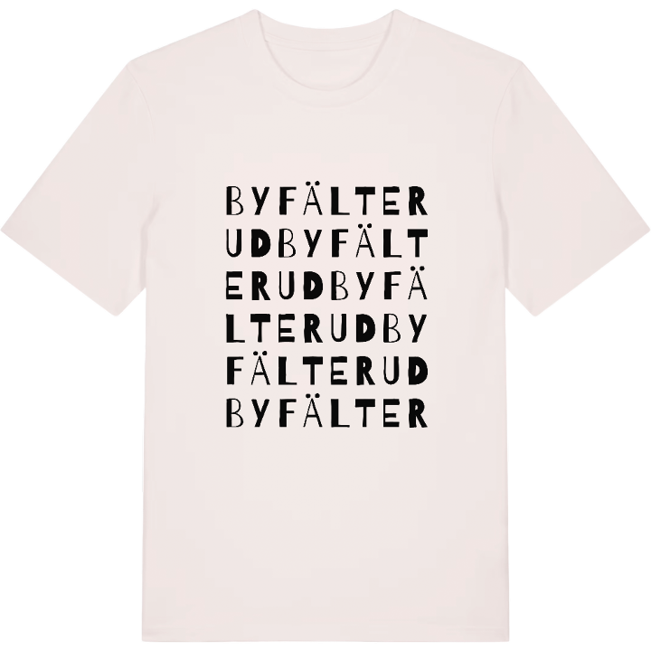 Byfälterud ordlek t-shirt – t-shirt från PinShirt