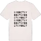 Bygget ordlek t-shirt