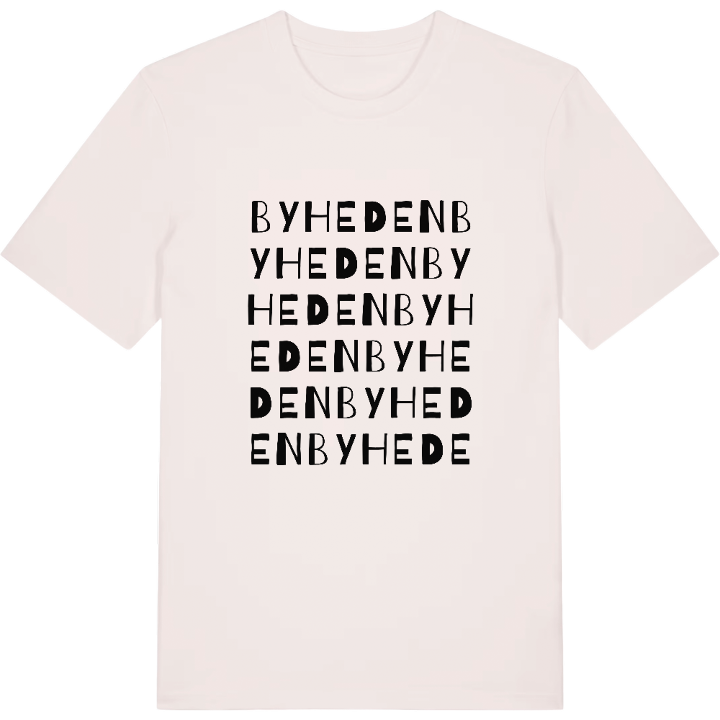 Byheden ordlek t-shirt – t-shirt från PinShirt