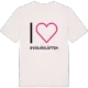 Jag älskar Byssjöslåtten t-shirt stort tryck
