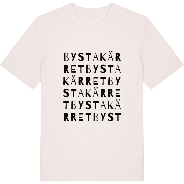 Bystakärret ordlek t-shirt – t-shirt från PinShirt