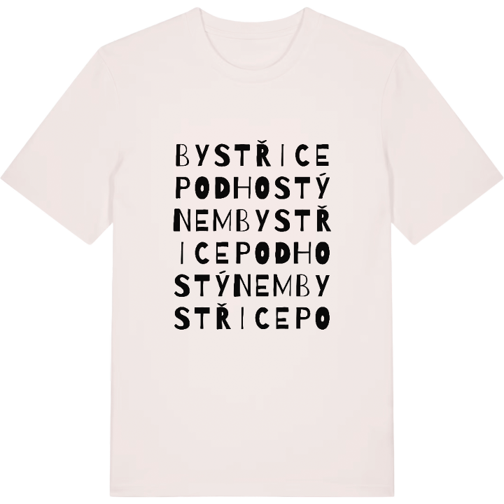 Bystřice pod Hostýnem ordlek t-shirt – t-shirt från PinShirt