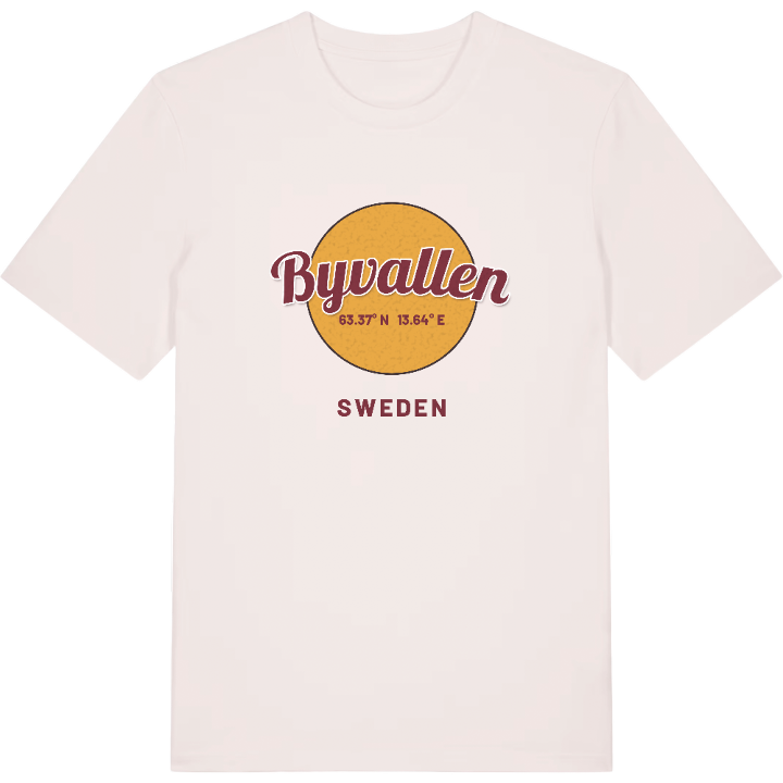 Byvallen cirkel t-shirt – t-shirt från PinShirt