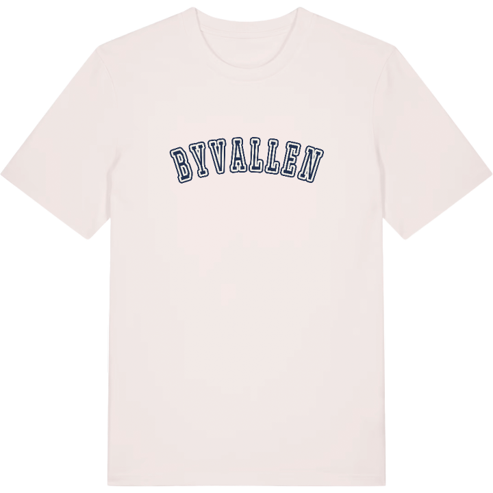 Byvallen college t-shirt – t-shirt från PinShirt