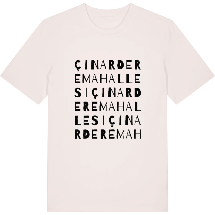 Çınardere Mahallesi ordlek t-shirt – t-shirt från PinShirt