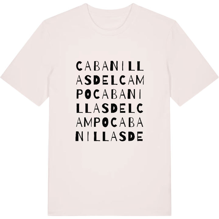 Cabanillas del Campo ordlek t-shirt – t-shirt från PinShirt