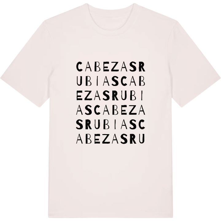 Cabezas Rubias ordlek t-shirt – t-shirt från PinShirt