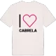 Jag älskar Cabrela t-shirt stort tryck