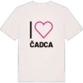 Jag älskar Čadca t-shirt stort tryck