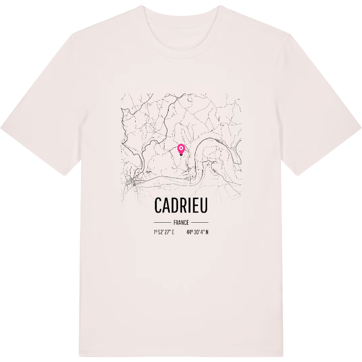 Cadrieu karta t-shirt – t-shirt från PinShirt