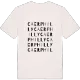 Caerphilly ordlek t-shirt