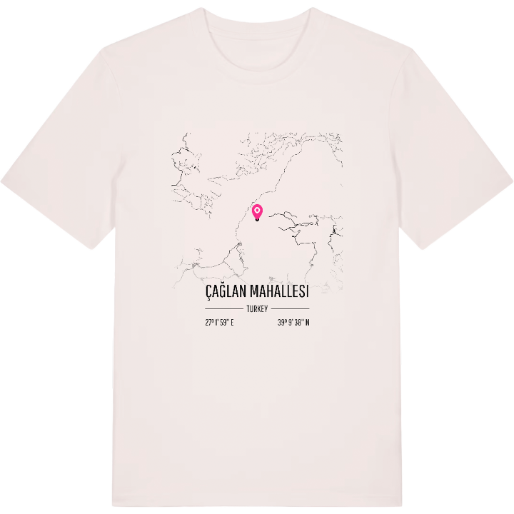 Çağlan Mahallesi karta t-shirt – t-shirt från PinShirt