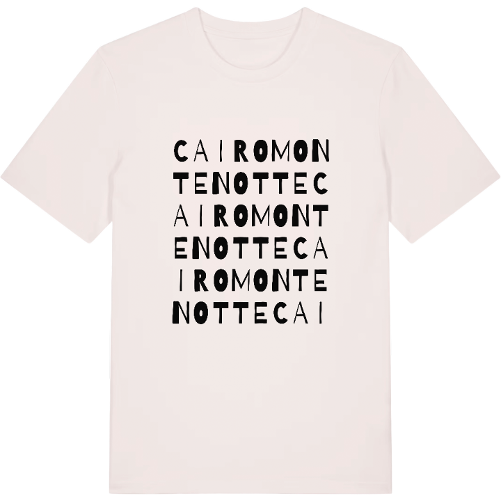 Cairo Montenotte ordlek t-shirt – t-shirt från PinShirt