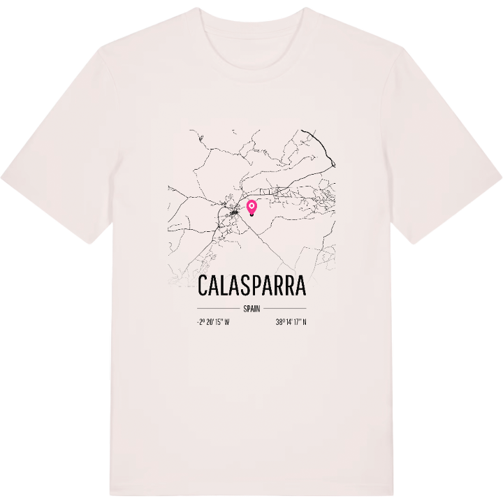 Calasparra karta t-shirt – t-shirt från PinShirt