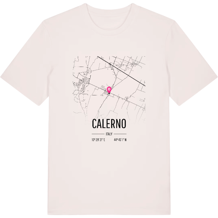 Calerno karta t-shirt – t-shirt från PinShirt