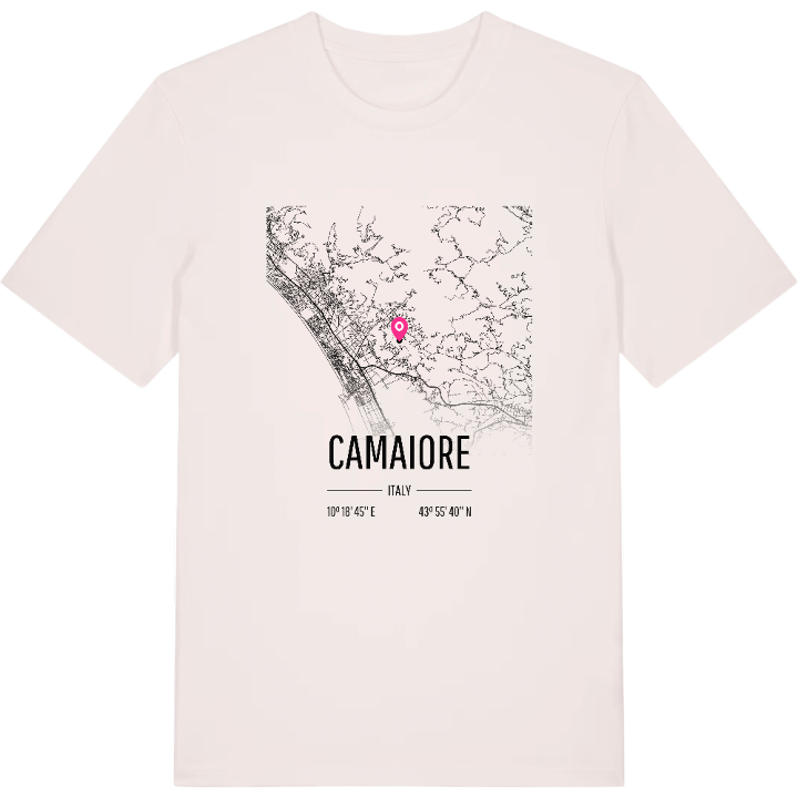 Camaiore karta t-shirt – t-shirt från PinShirt