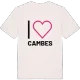 Jag älskar Cambes t-shirt stort tryck