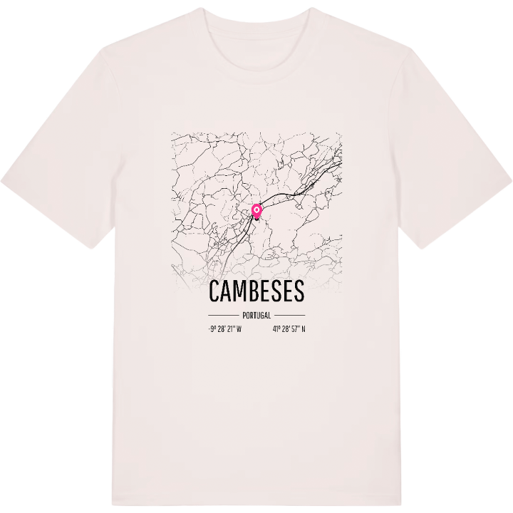 Cambeses karta t-shirt – t-shirt från PinShirt