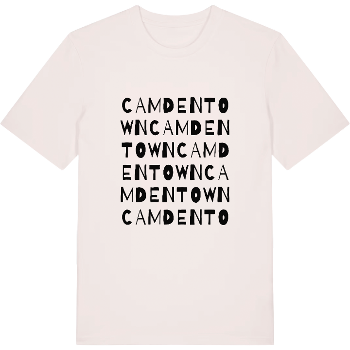 Camden Town ordlek t-shirt – t-shirt från PinShirt