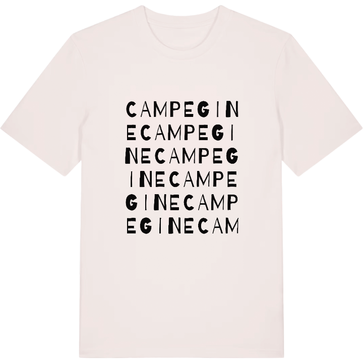 Campegine ordlek t-shirt – t-shirt från PinShirt