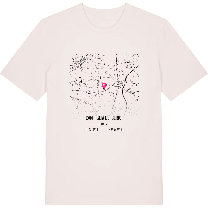Campiglia dei Berici karta t-shirt – t-shirt från PinShirt