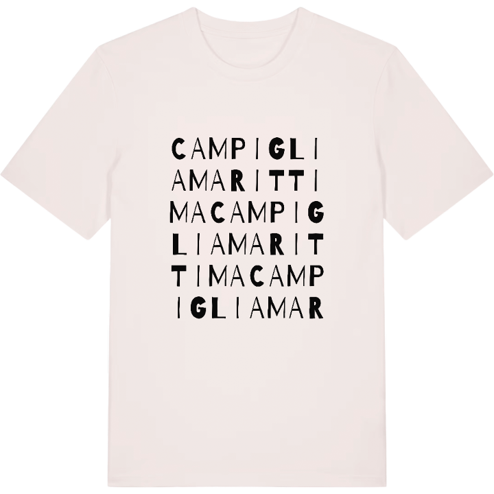 Campiglia Marittima ordlek t-shirt – t-shirt från PinShirt