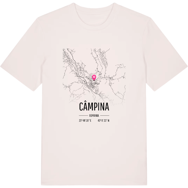 Câmpina karta t-shirt – t-shirt från PinShirt