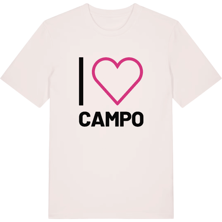 Jag älskar Campo t-shirt stort tryck – t-shirt från PinShirt