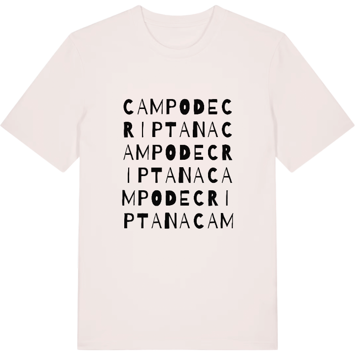 Campo de Criptana ordlek t-shirt – t-shirt från PinShirt