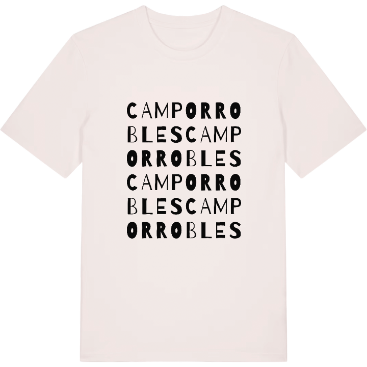 Camporrobles ordlek t-shirt – t-shirt från PinShirt