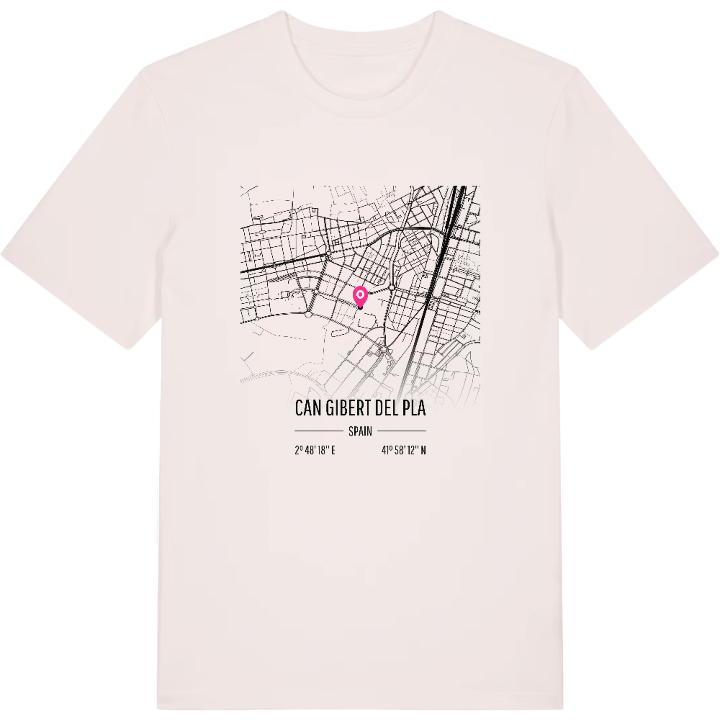 Can Gibert del Pla karta t-shirt – t-shirt från PinShirt